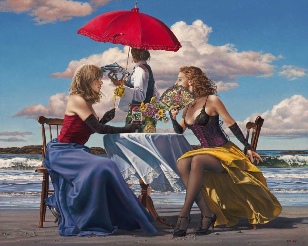 Cafe Oceanus art print by Paul Kelley for $57.95 CAD