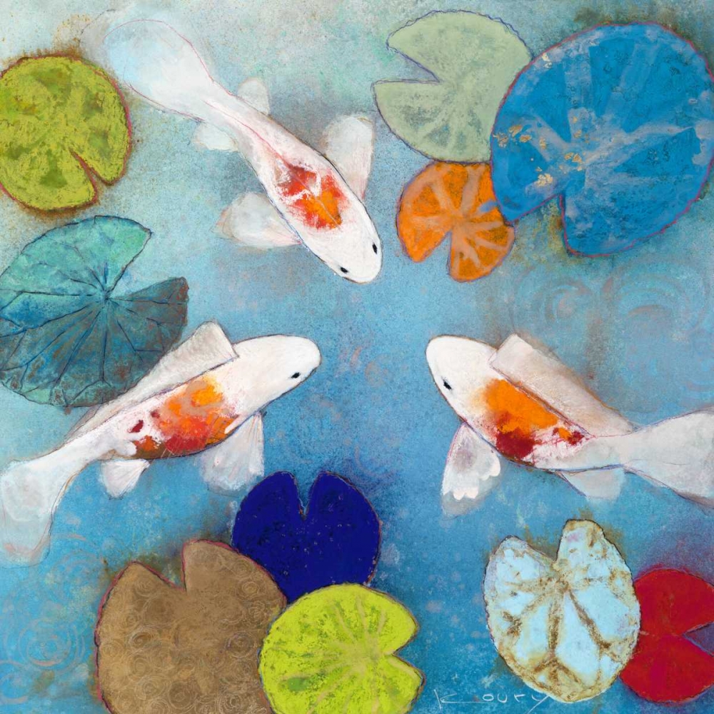 Koi 2 art print by Aleah Koury for $57.95 CAD