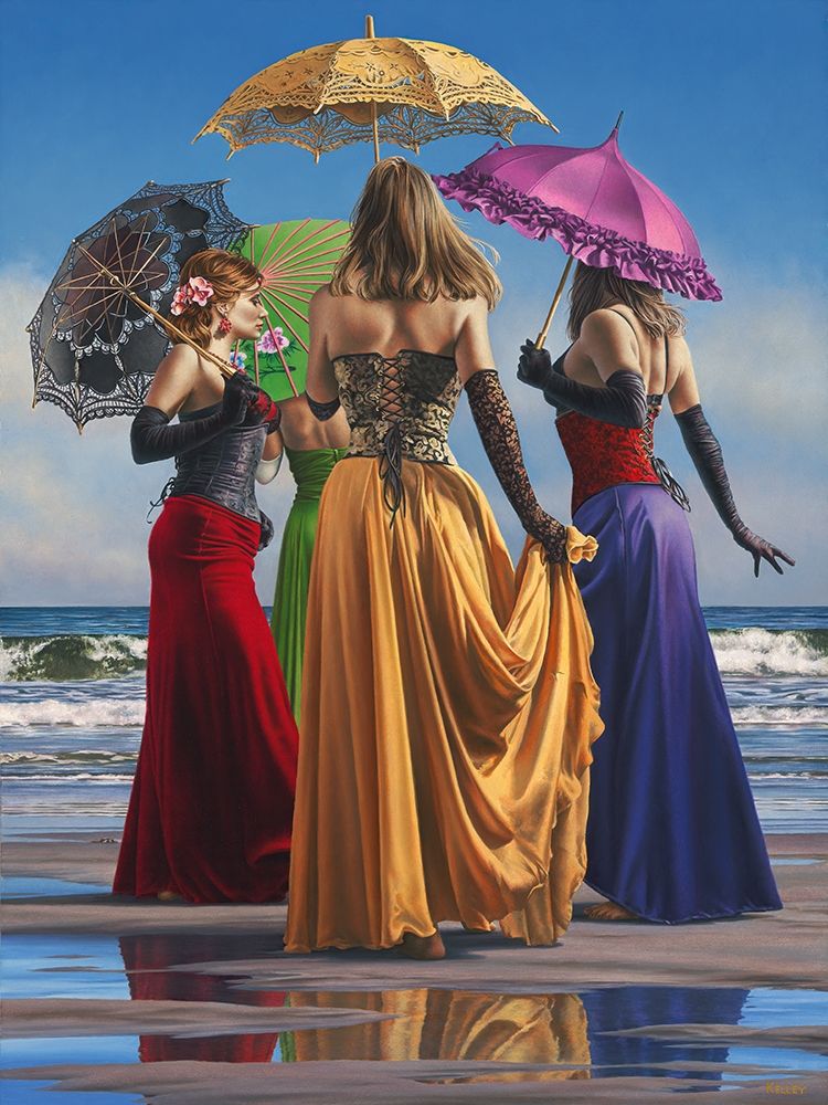 Parasols art print by Paul Kelley for $57.95 CAD
