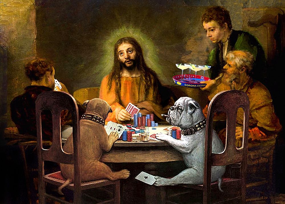 Dogs Going to Hell art print by Barry Kite for $57.95 CAD