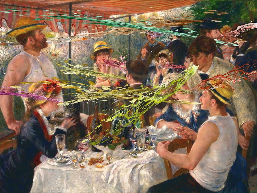 Luncheon of the Projectile Vomit Party art print by Barry Kite for $57.95 CAD