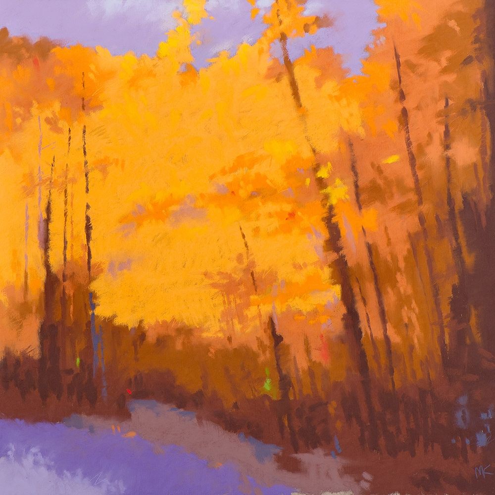 Orange to the Edge art print by Mike Kelly for $57.95 CAD