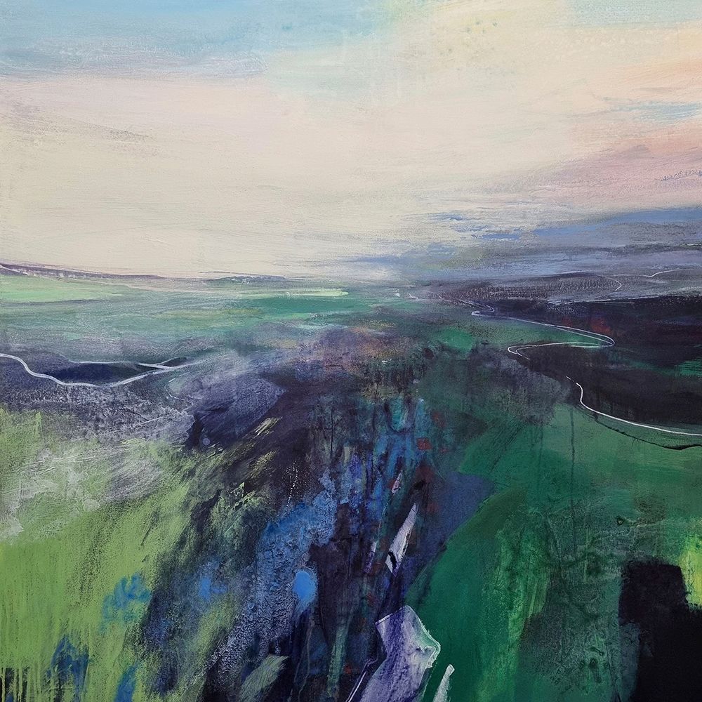 Viridescent Valley No. 1 art print by Andrew Kinmont for $57.95 CAD