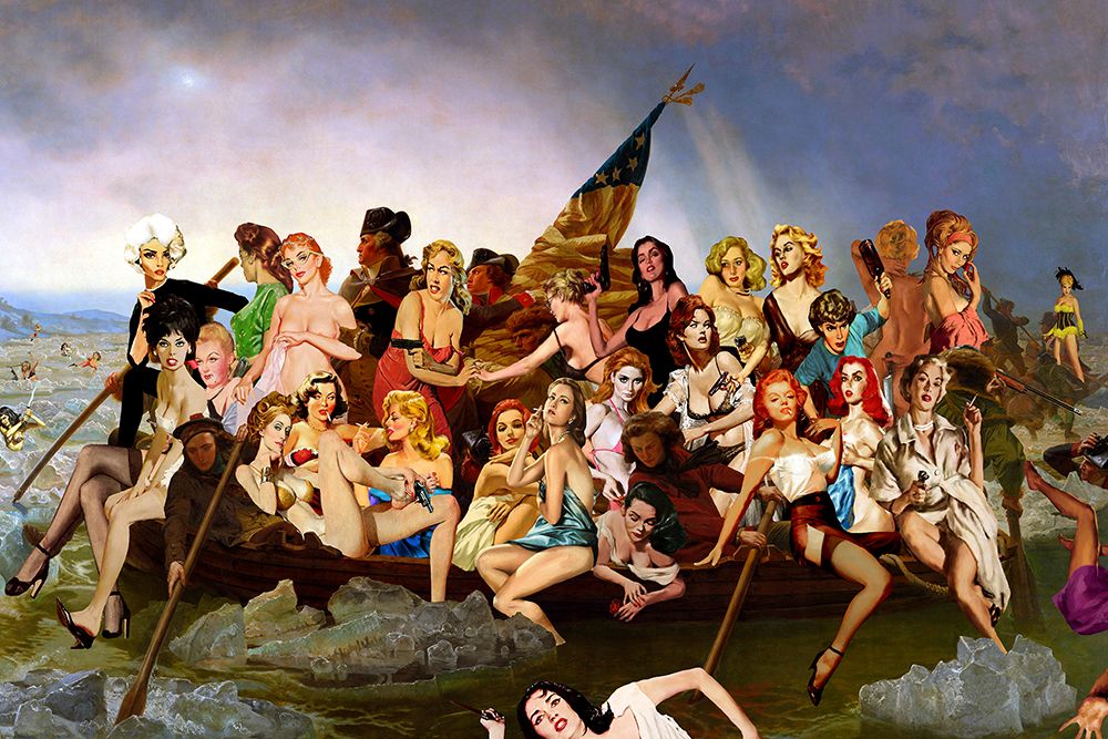 Dangerous Women Crossing the Delaware art print by Barry Kite for $57.95 CAD
