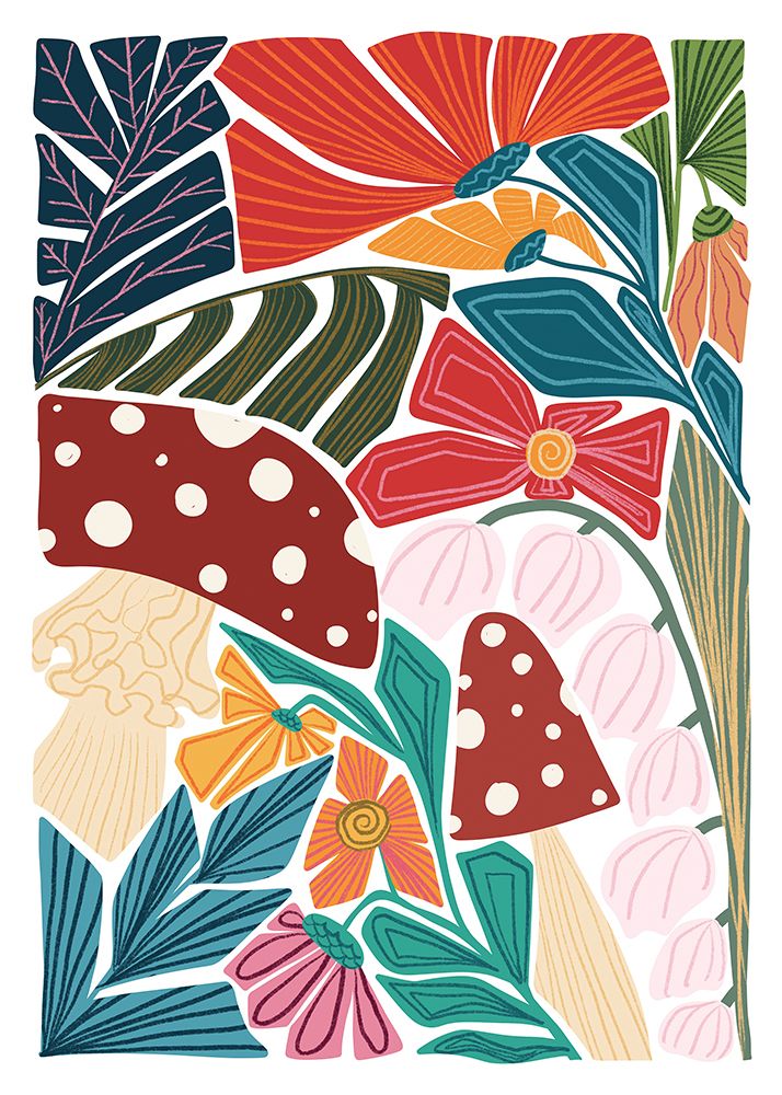 Wild Garden 2 art print by Madelen Klingeroth for $57.95 CAD