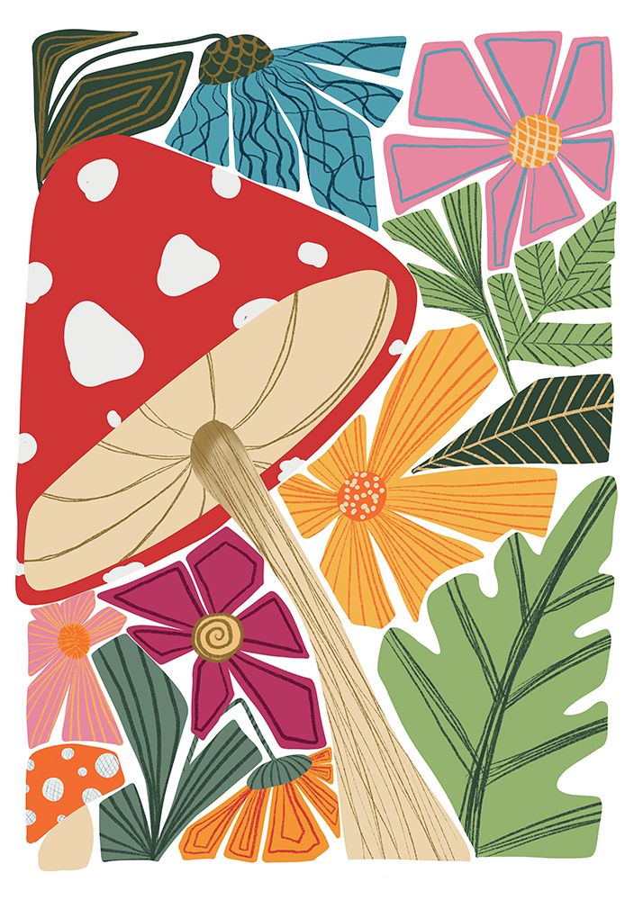 Wild Garden 3 art print by Madelen Klingeroth for $57.95 CAD