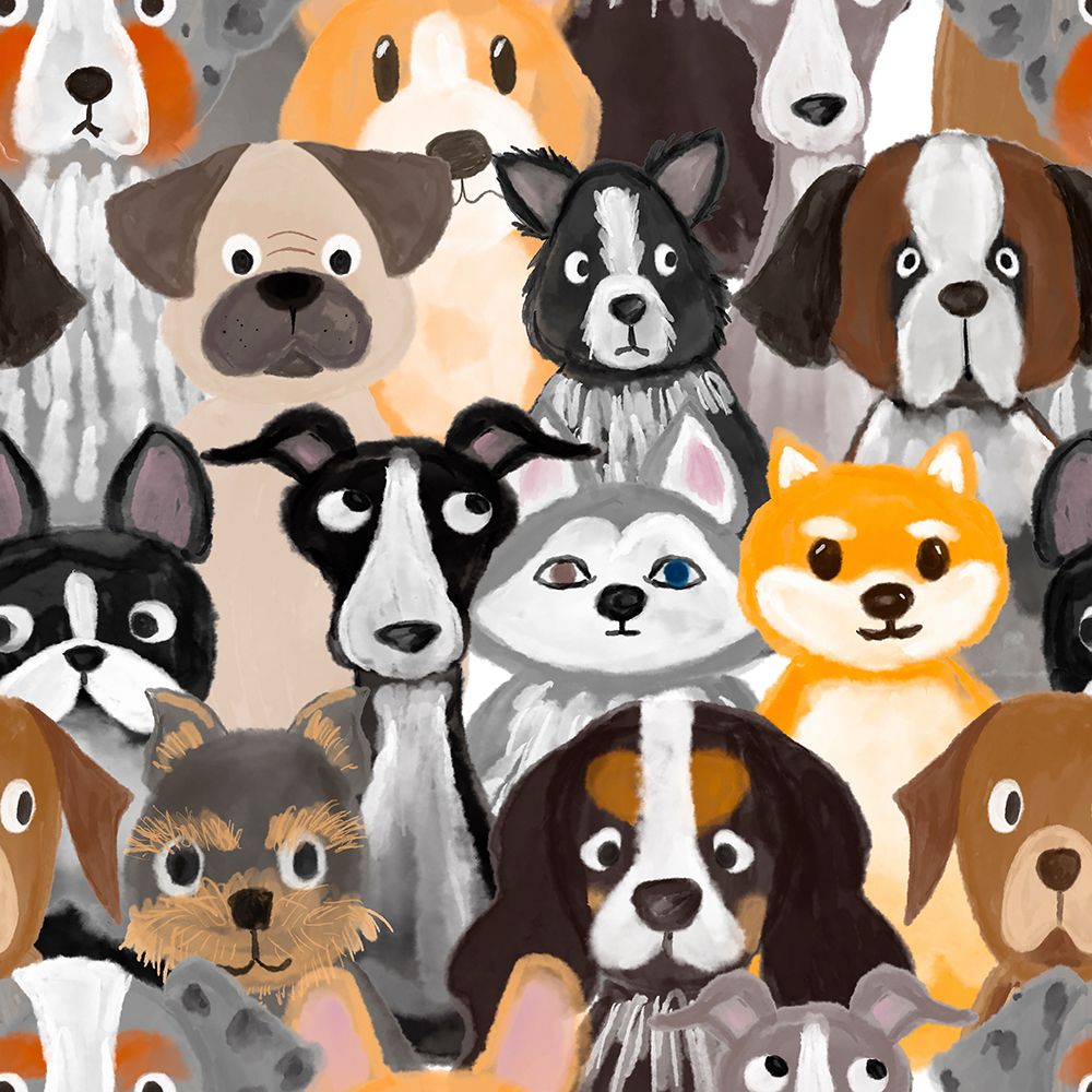 All My Dogs art print by Madelen Klingeroth for $57.95 CAD
