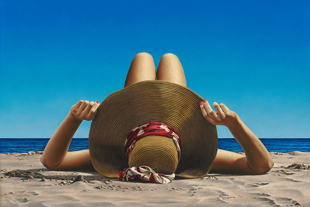 Sunhat art print by Paul Kelley for $57.95 CAD