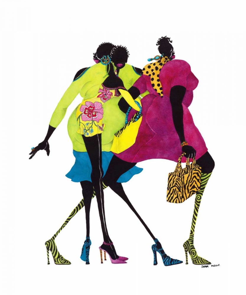 Shop til You Drop art print by Shan Kelly for $57.95 CAD
