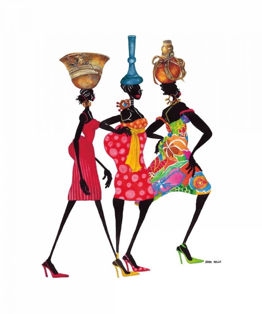 To Market art print by Shan Kelly for $57.95 CAD