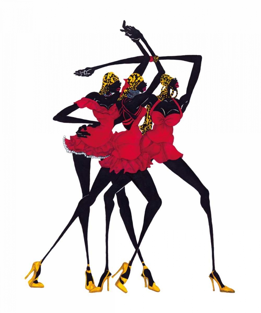 Little Red Dress art print by Shan Kelly for $57.95 CAD
