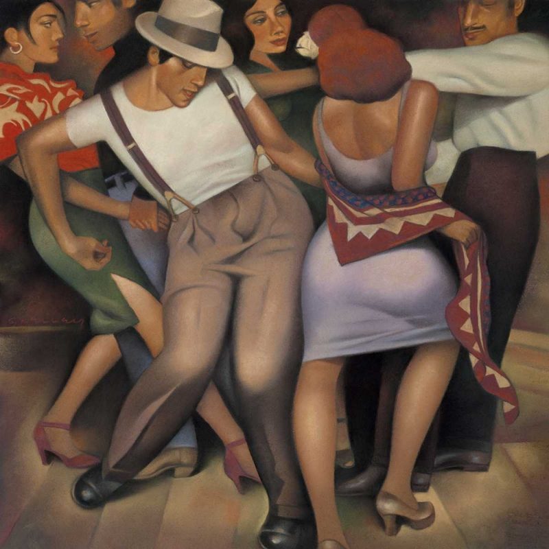 Latino Jazz art print by Gary Kelley for $57.95 CAD