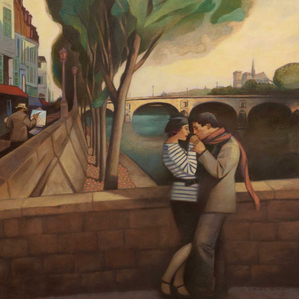April in Paris art print by Gary Kelley for $57.95 CAD