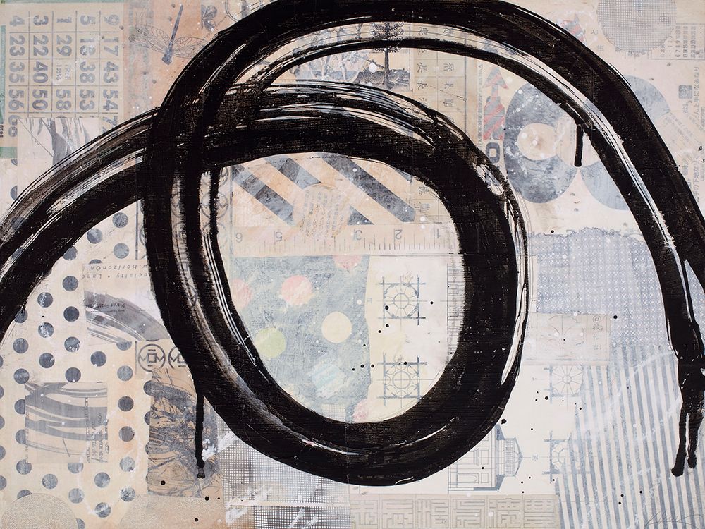 Brushstroke No. 6 art print by Karen Lehrer for $57.95 CAD