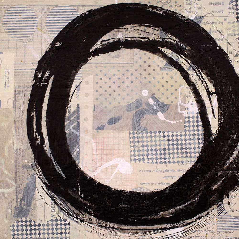 Brushstroke No. 11 art print by Karen Lehrer for $57.95 CAD