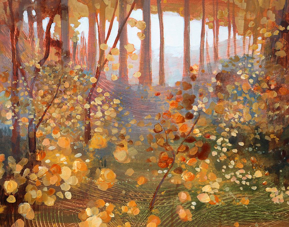 Where Autumn Gathers art print by Farren Lee for $57.95 CAD
