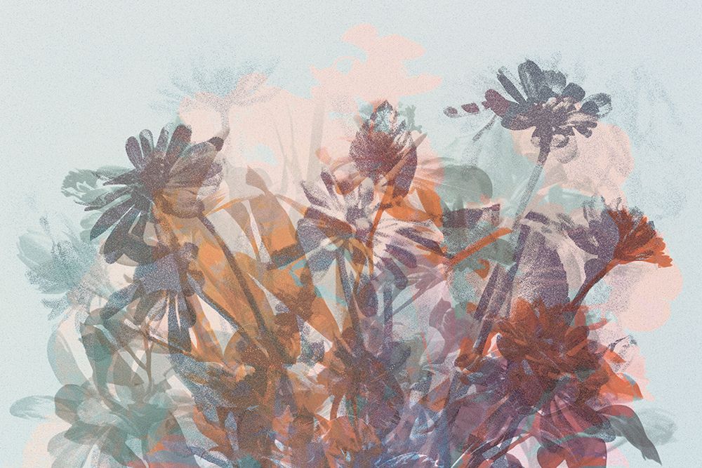 Halftone Bloom III art print by Nicolas le beuan benic for $57.95 CAD