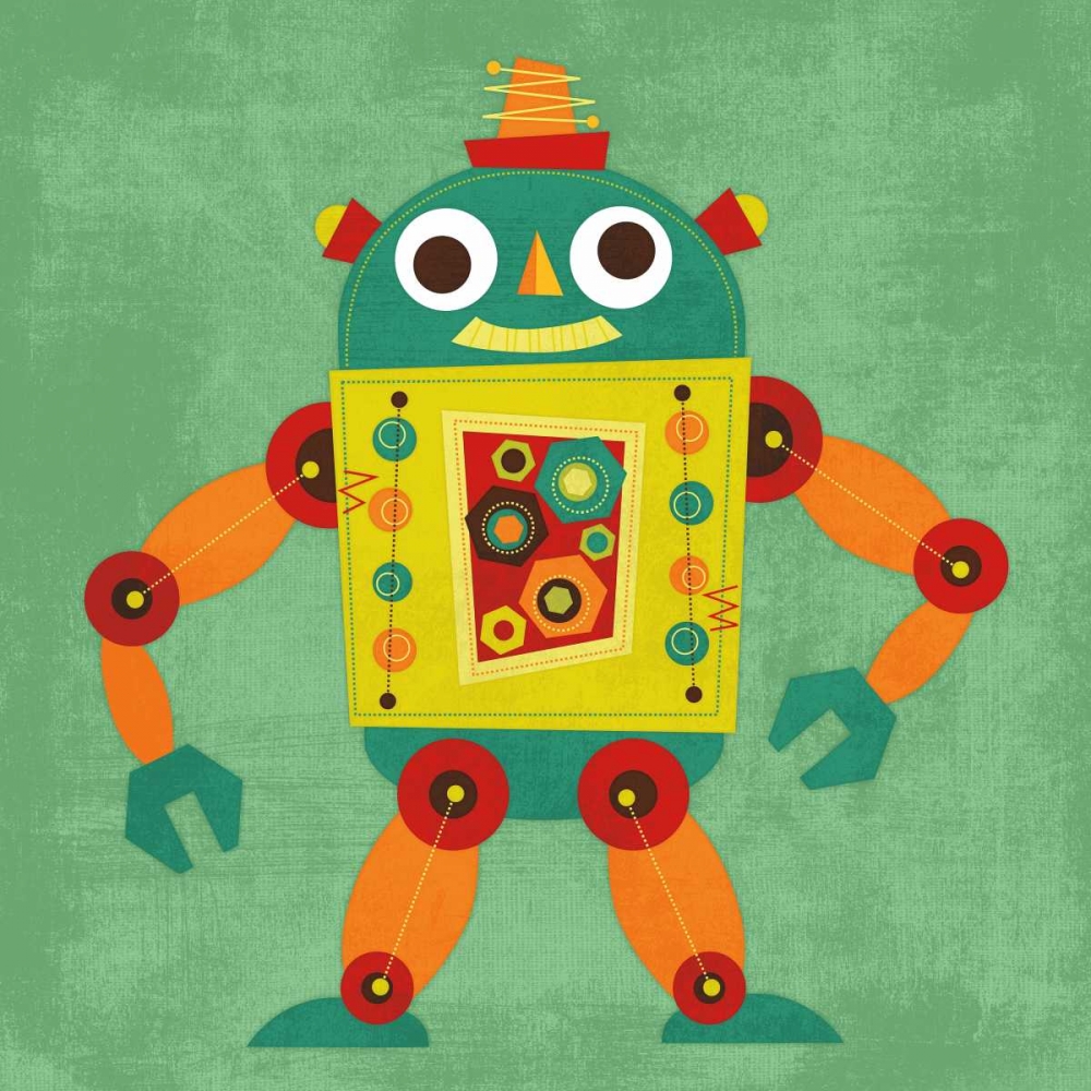 Robot 1 art print by Nancy Lee for $57.95 CAD