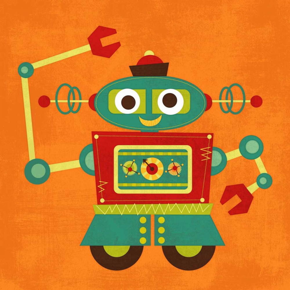 Robot 2 art print by Nancy Lee for $57.95 CAD