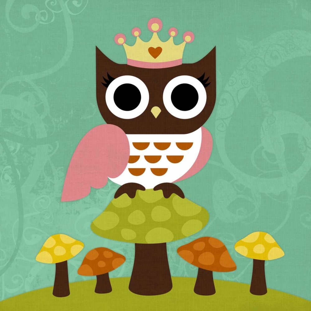 Princess Owl art print by Nancy Lee for $57.95 CAD