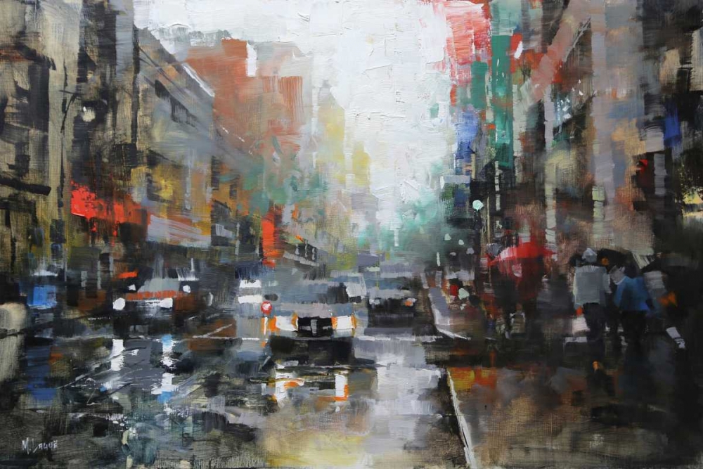 Montreal Rain art print by Mark Lague for $57.95 CAD