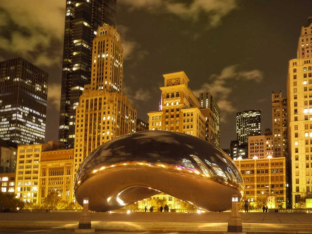 Bean at Night art print by Jessica Levant for $57.95 CAD