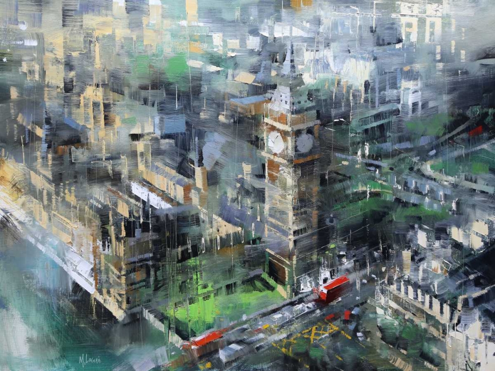 London Green - Big Ben art print by Mark Lague for $57.95 CAD