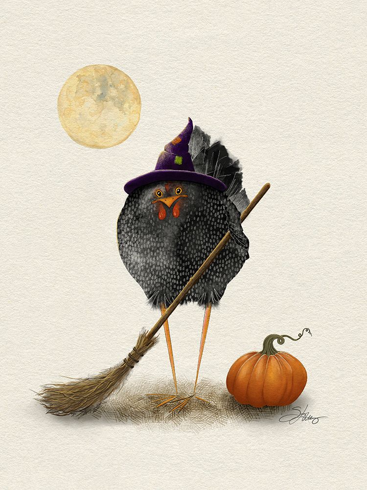 Banshee Hen art print by Shanda Louis for $57.95 CAD