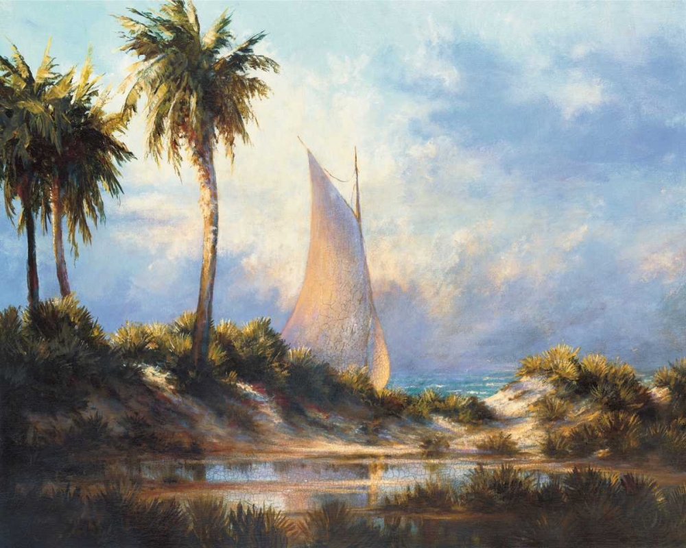 Manasota Key Returning art print by Malarz for $57.95 CAD