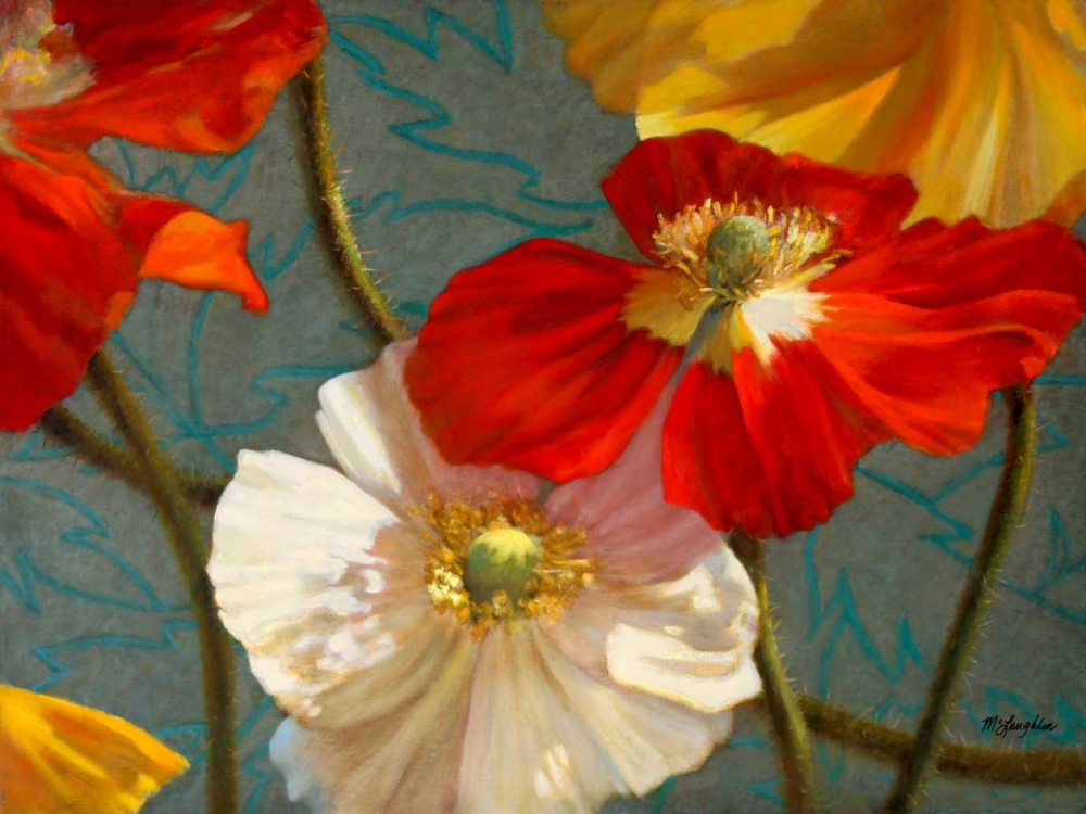 Poppycock art print by Jan McLaughlin for $57.95 CAD