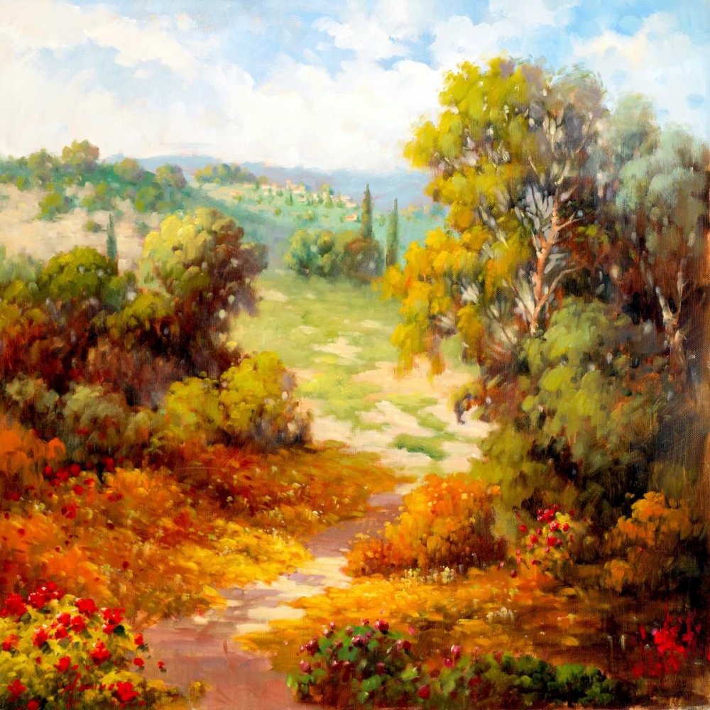 Autumn Path art print by Marino for $57.95 CAD