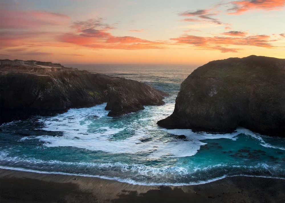 Coastal Glow art print by Natalie Mikaels for $57.95 CAD