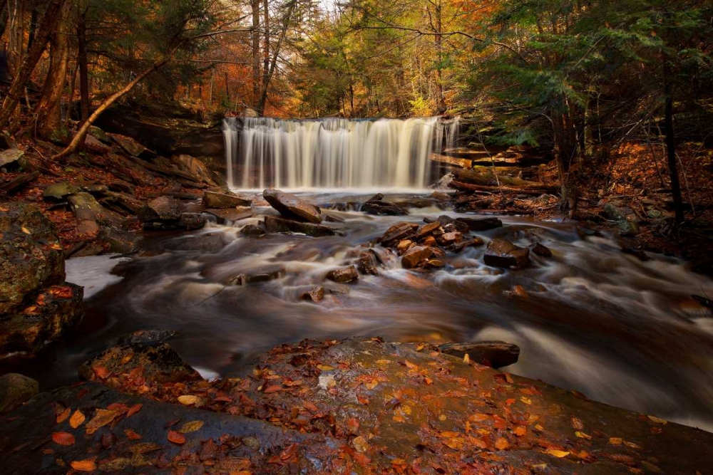 Rushing Water art print by Natalie Mikaels for $57.95 CAD