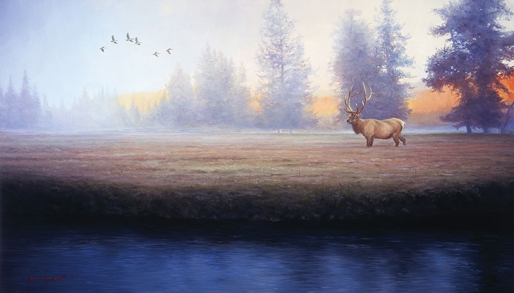 Morning Splendor art print by Adriano Manocchia for $57.95 CAD