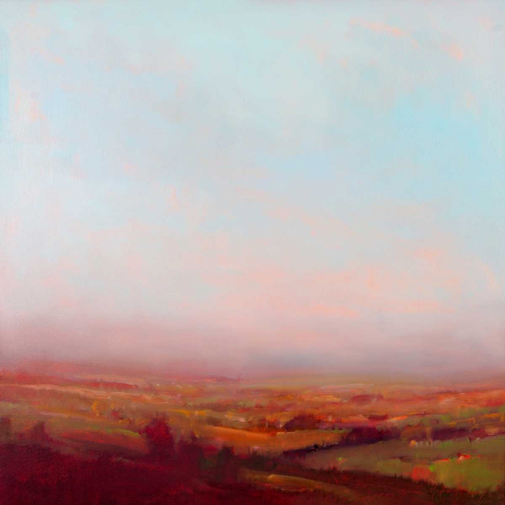Misty Orange and Red art print by William McCarthy for $57.95 CAD