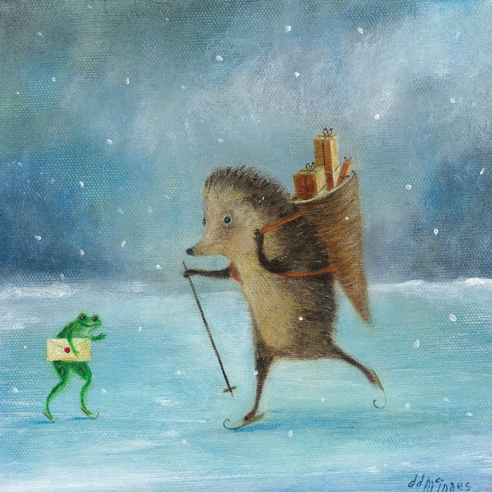 Julemanden art print by DD McInnes for $57.95 CAD