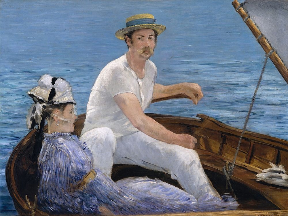 Boating art print by Edouard Manet for $57.95 CAD