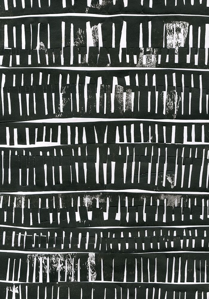 Black Collage art print by Morioke for $57.95 CAD