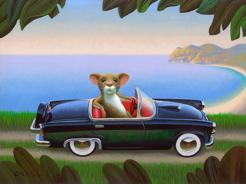 Mouster art print by Chris Miles for $57.95 CAD