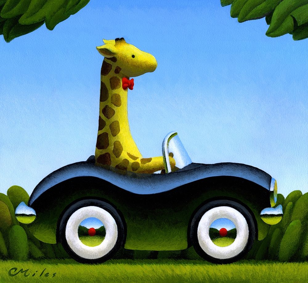 Commuting art print by Chris Miles for $57.95 CAD