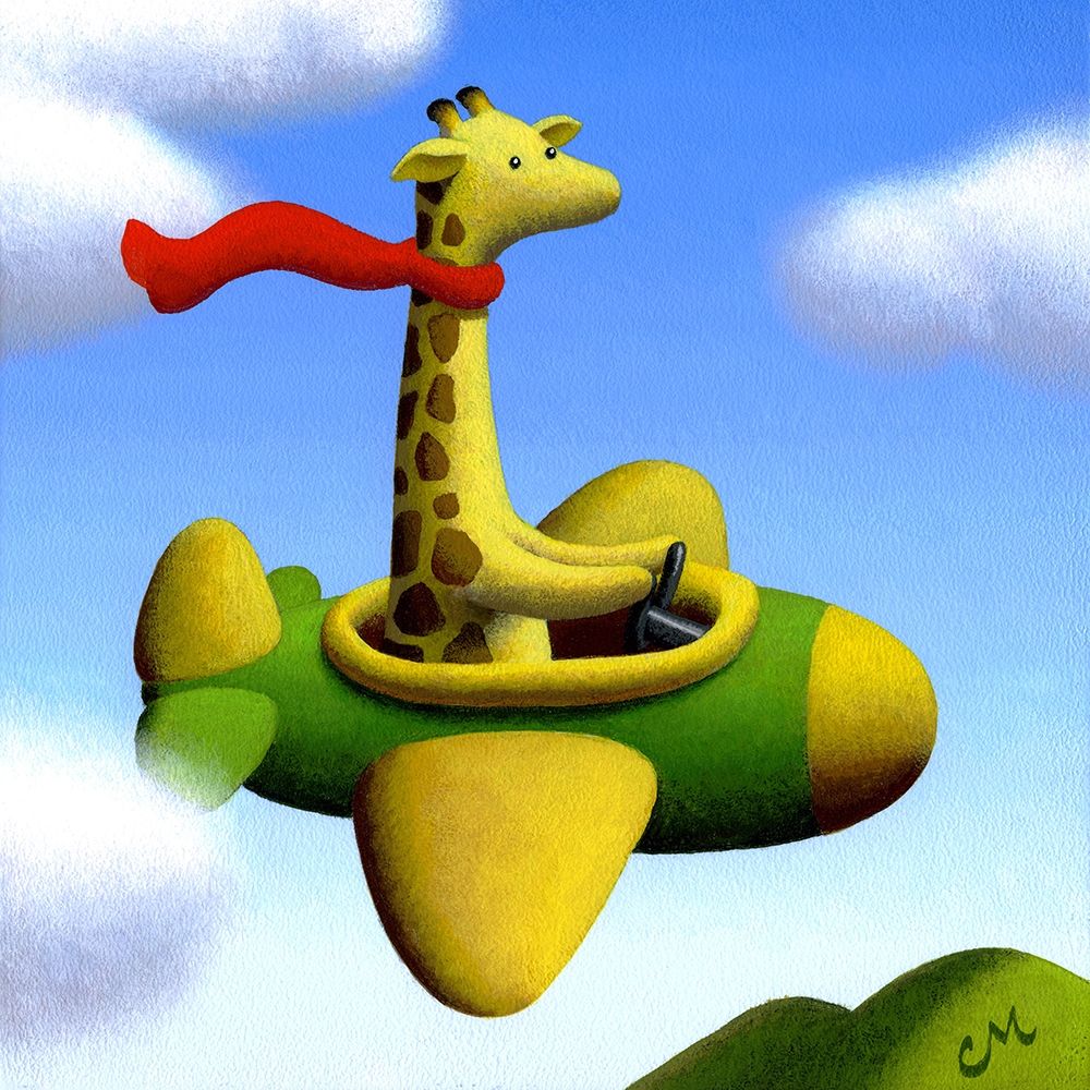 Frequent Flier No. 2 art print by Chris Miles for $57.95 CAD