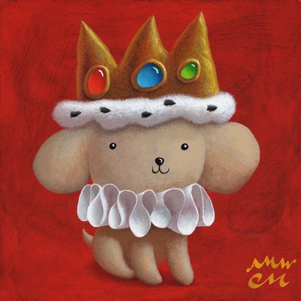Royal Pup art print by Chris Miles for $57.95 CAD