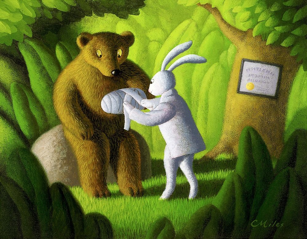 The Healer art print by Chris Miles for $57.95 CAD