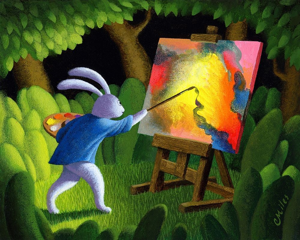 The Artist art print by Chris Miles for $57.95 CAD