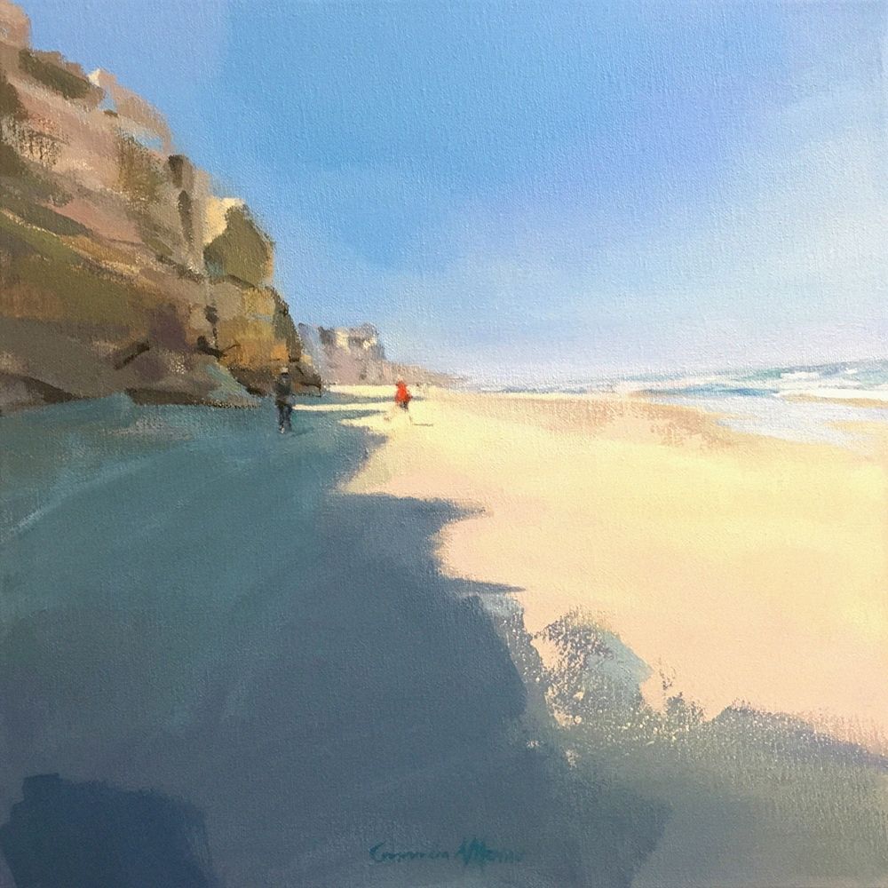 Obidos Beach art print by Carmen Merino for $57.95 CAD