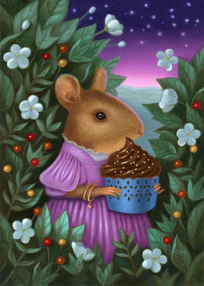 Beatrice Upon The Brink of Night art print by Gina Matarazzo for $57.95 CAD