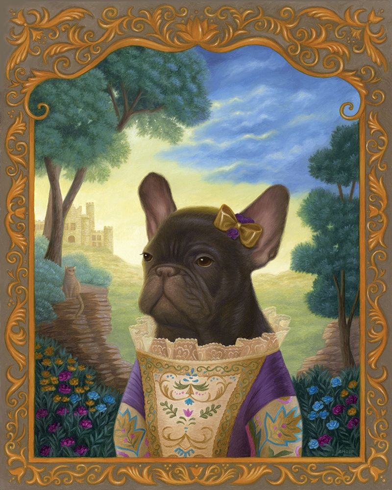 Henrietta in Her Wildest Dreams art print by Gina Matarazzo for $57.95 CAD