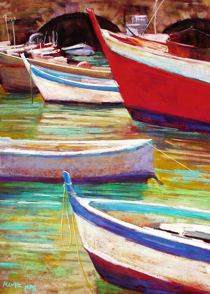 Colors of Camogli art print by Nancie King Mertz for $57.95 CAD