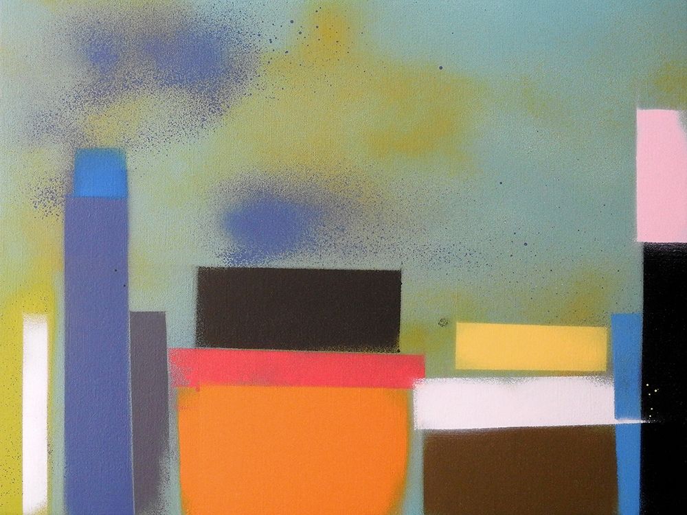 Urban Hues 06 art print by Gill Miller for $57.95 CAD