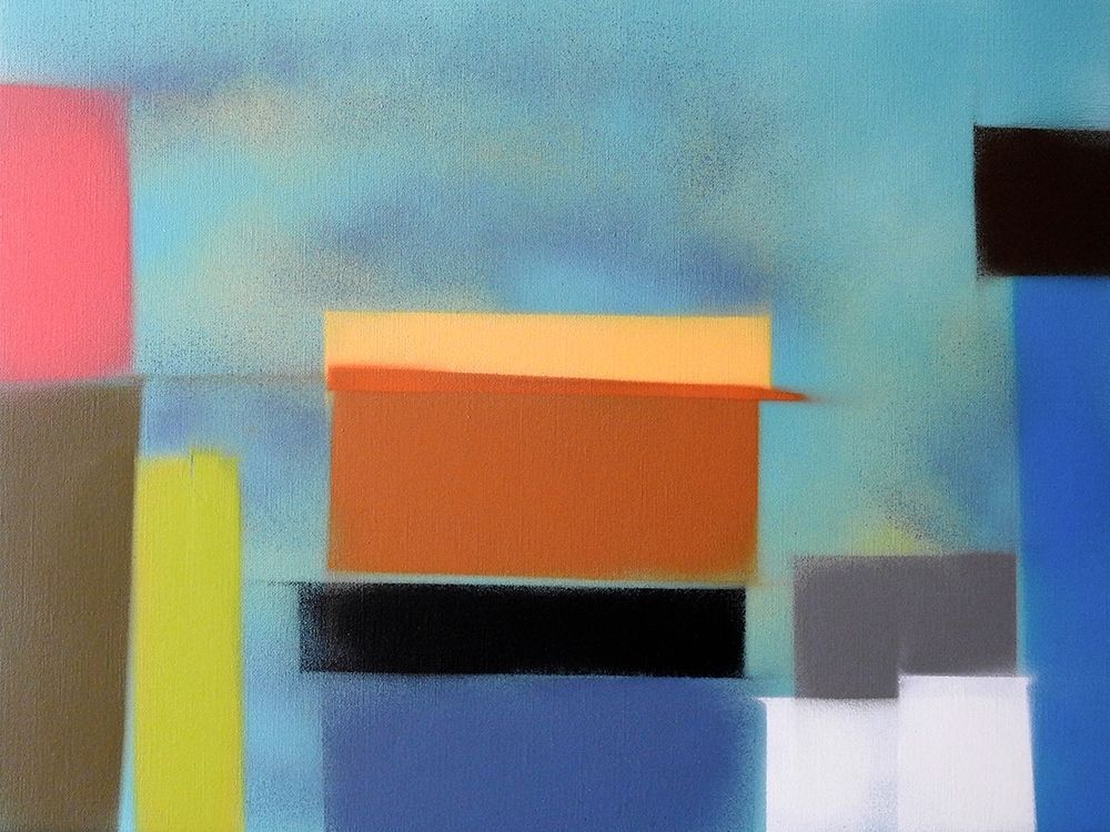 Urban Hues 07 art print by Gill Miller for $57.95 CAD